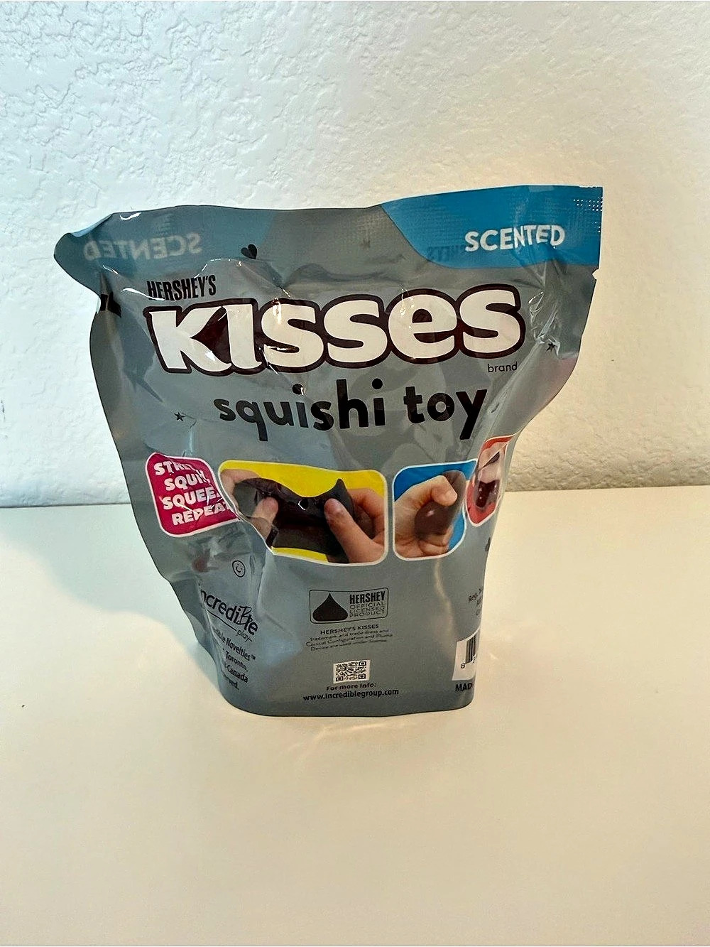 Hershey's Kisses Squishi Toy Scented Squishy Toy Brown